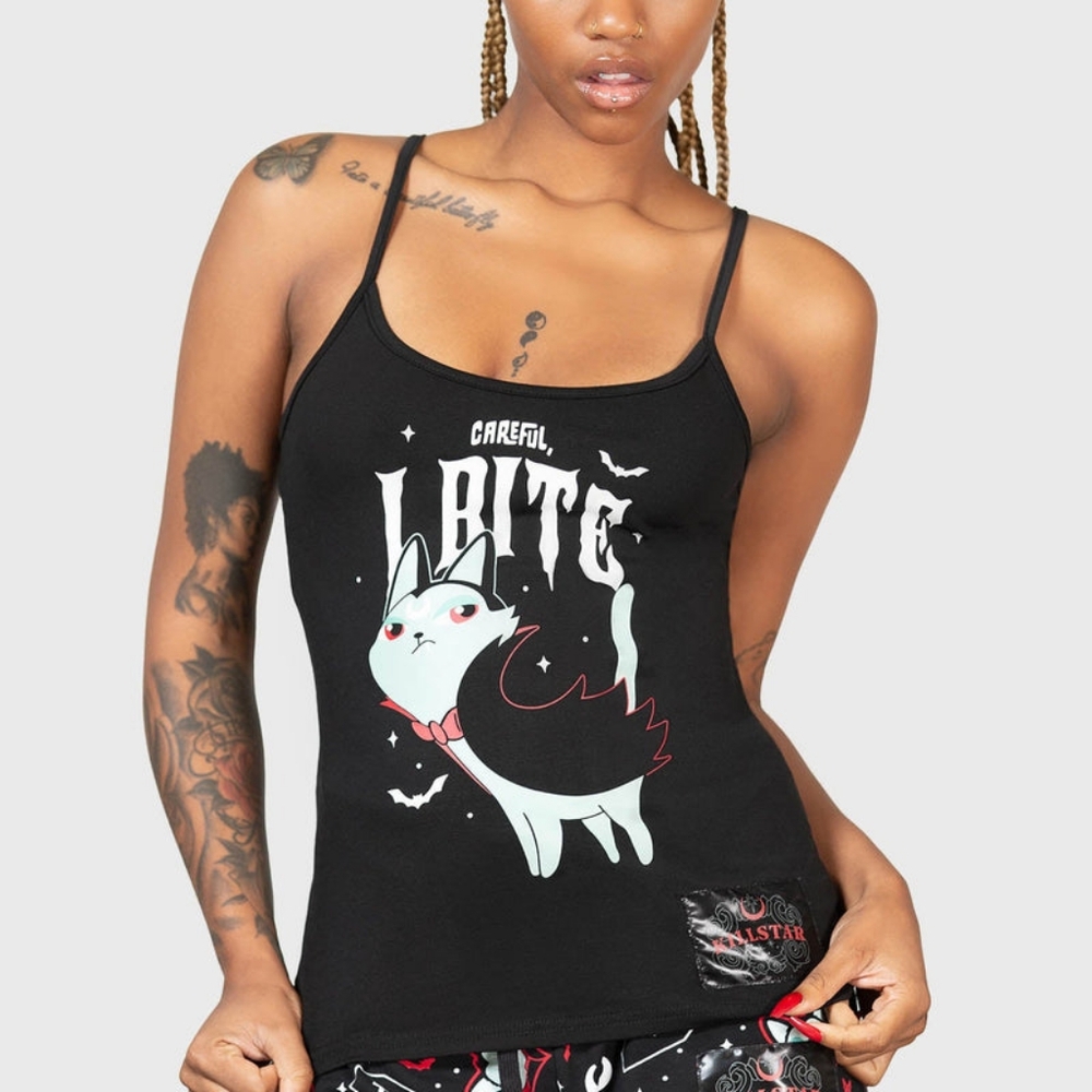 KILLSTAR Cat Spat Cami Top